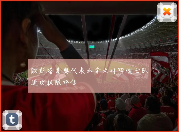 欧斯塔基奥代表加拿大对阵瑞士队进攻权限评估